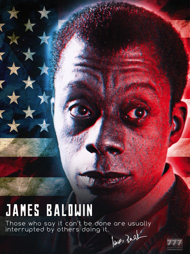 James Baldwin Poster It Can Be Done Classroom Quote – Poster - Canvas ...