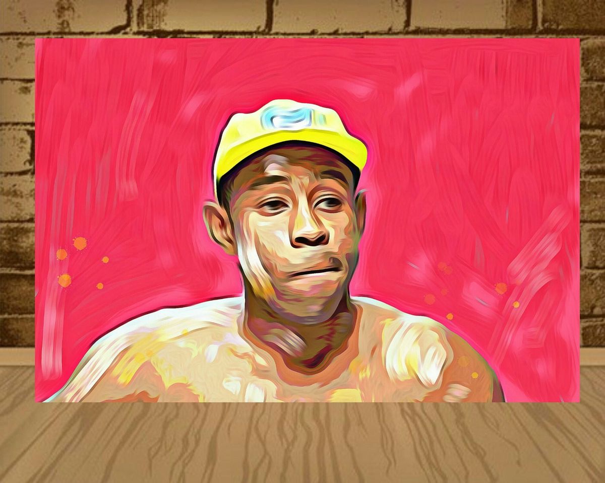 Tyler the creator Постер. Tyler the creator poster.