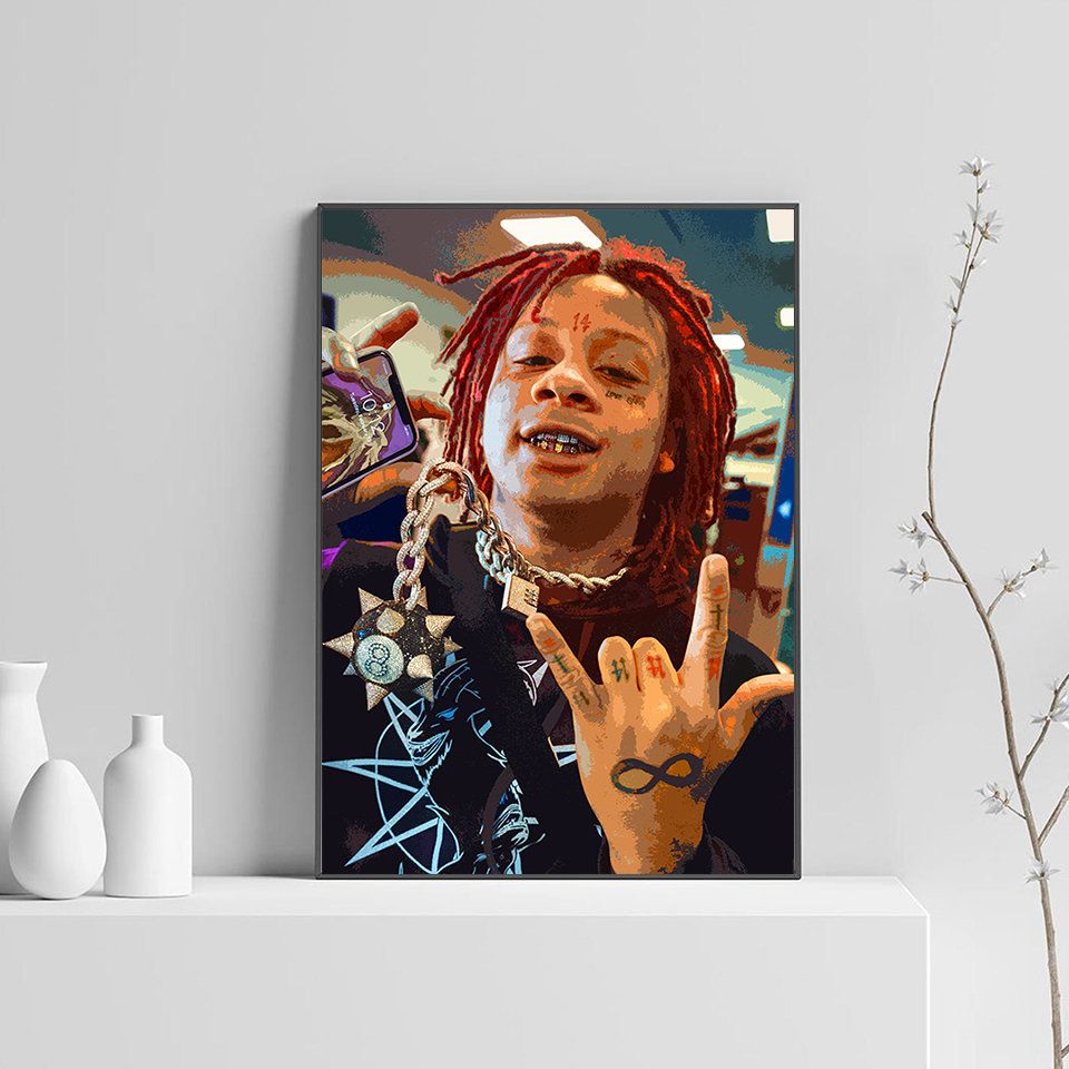 trippie redd lifes a trip drawing