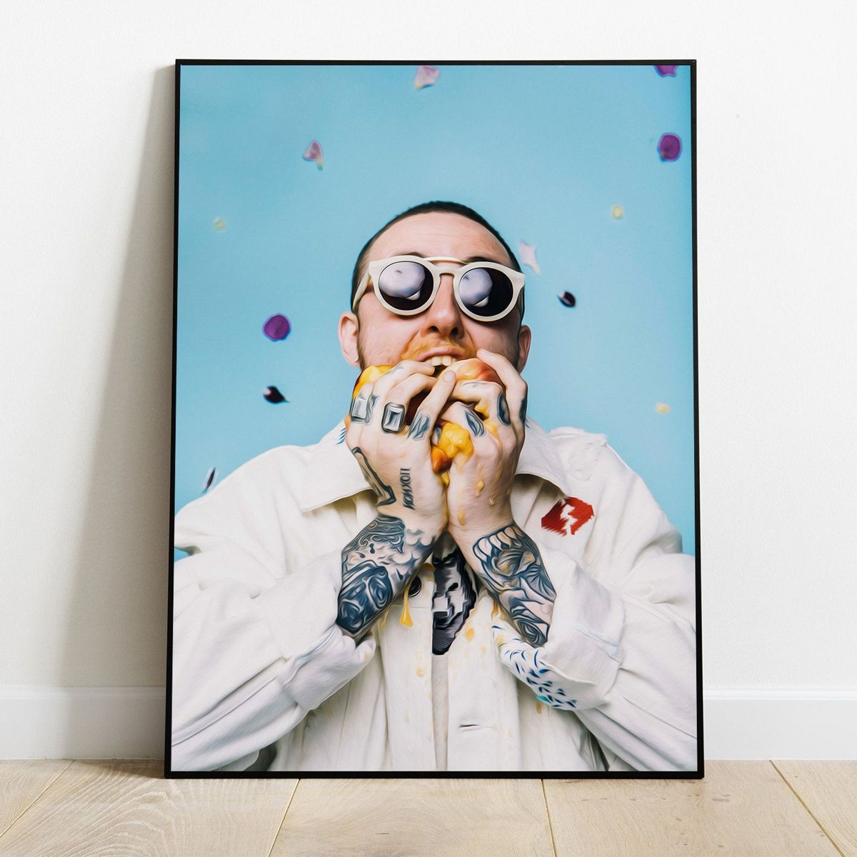 Mac Miller Art, Vinatge, Personalised – Poster - Canvas Print - Decor