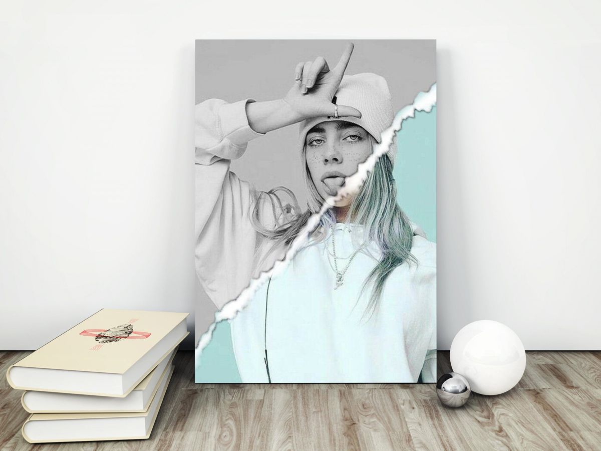 Billie Eilish Print Art Gift Birthday/Gift For Him/Gift For Her